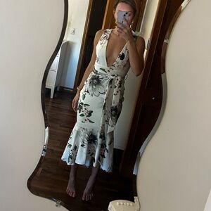 Floral low  Marilyn Monroe dress